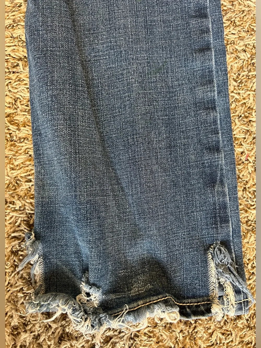 ARIAT M4 Relaxed Boot Cut Jeans Mens 32x32 Distressed Blue